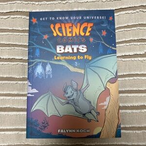 Like New Science Comics Book - Bats Learning To Fly